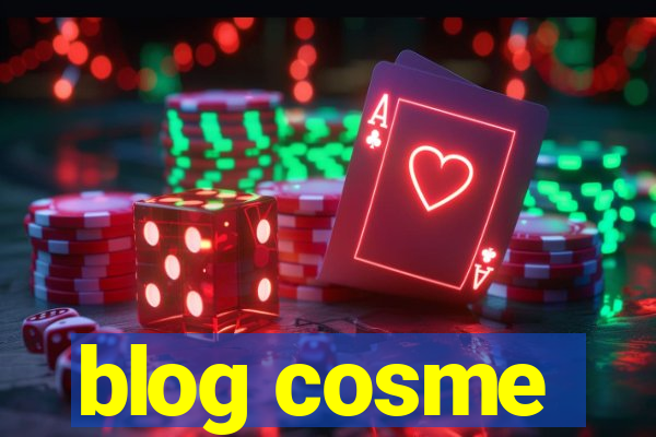 blog cosme